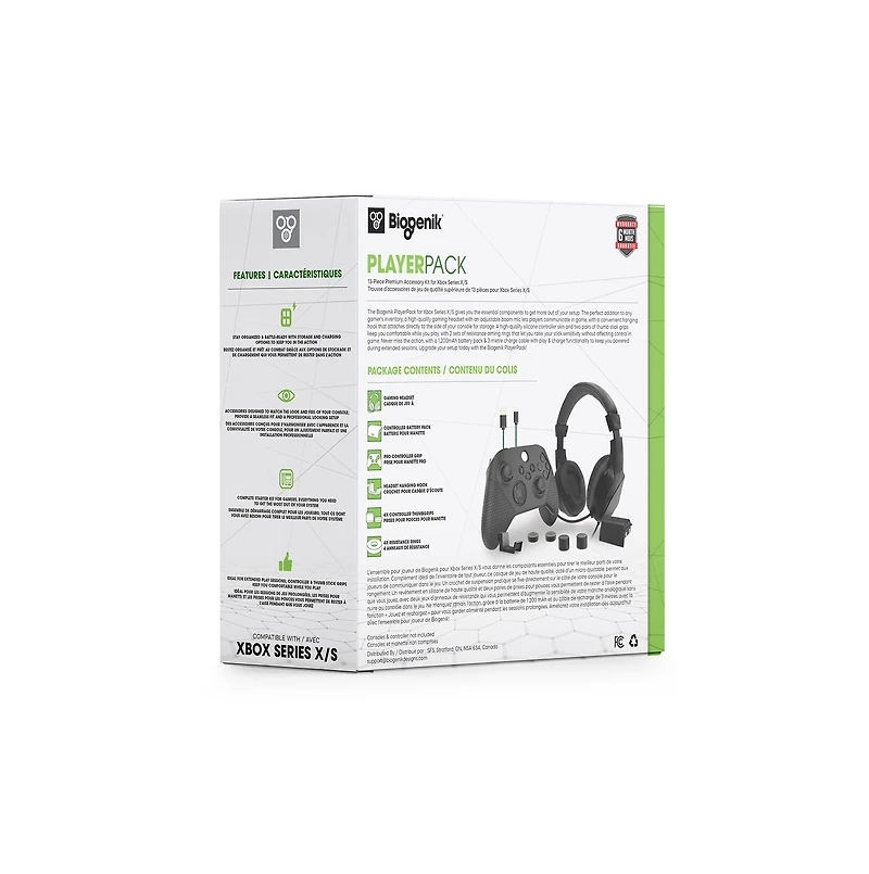 Biogenik PlayerPack for Xbox Series X/S 