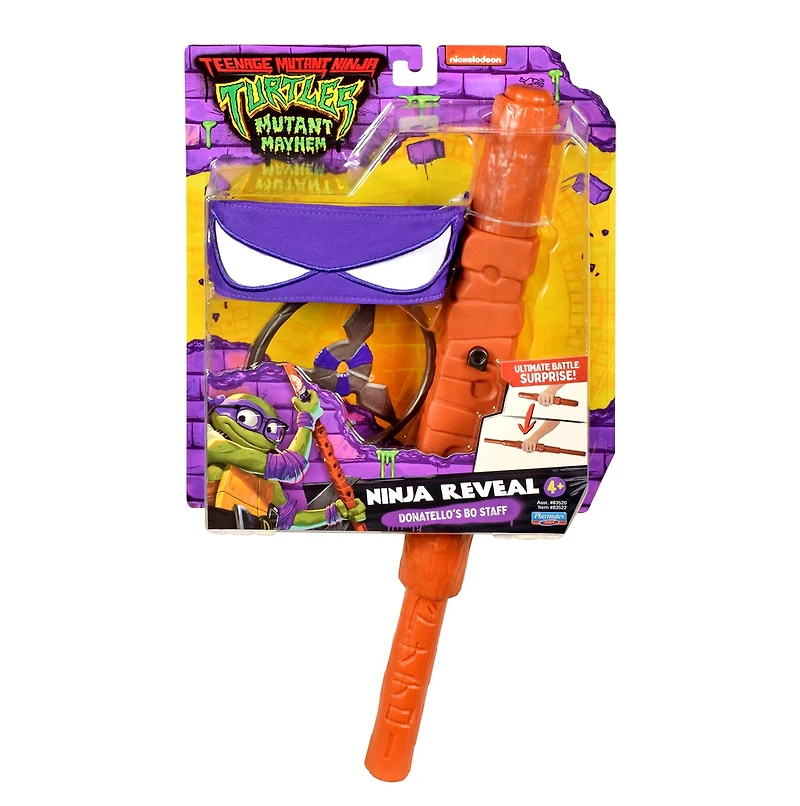 Teenage Mutant Ninja Turtles Movie: Mutant Mayhem Donatello Bo Staff Basic Role Play Set 