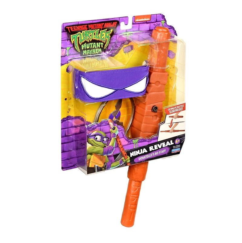 Teenage Mutant Ninja Turtles Movie: Mutant Mayhem Donatello Bo Staff Basic Role Play Set 