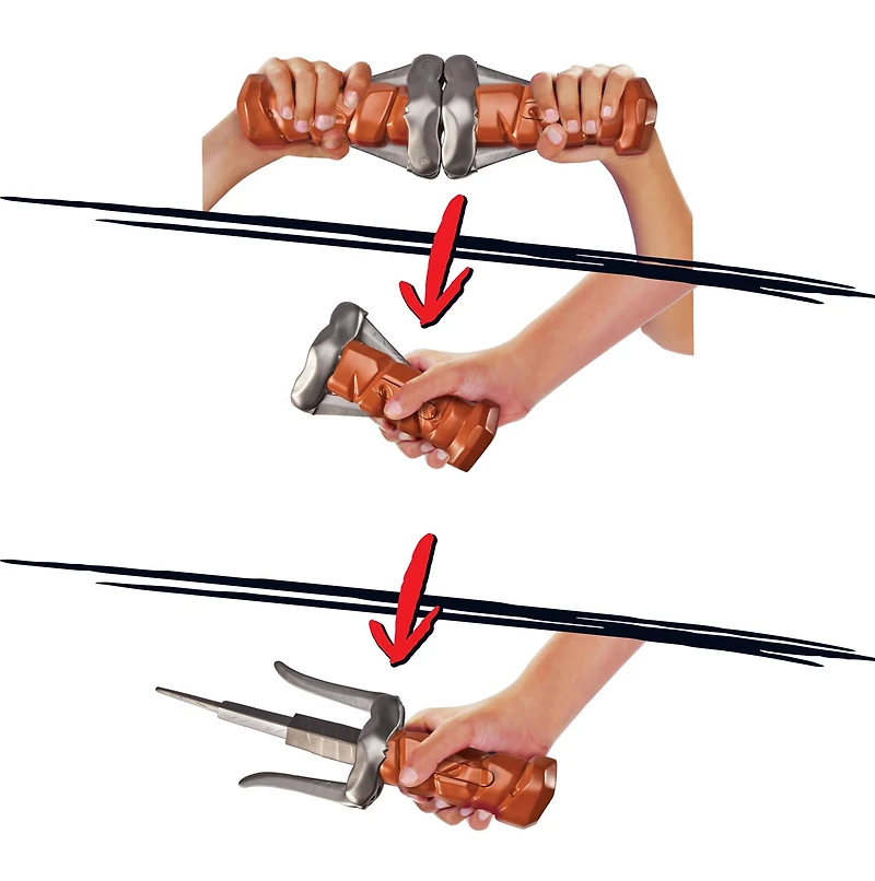 Teenage Mutant Ninja Turtles Movie: Mutant Mayhem Raphael Sais Basic Role Play Set 