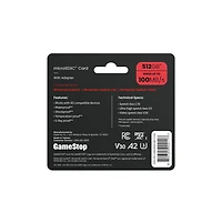 GameStop 512GB U3 Micro SD Card with Adapter 
