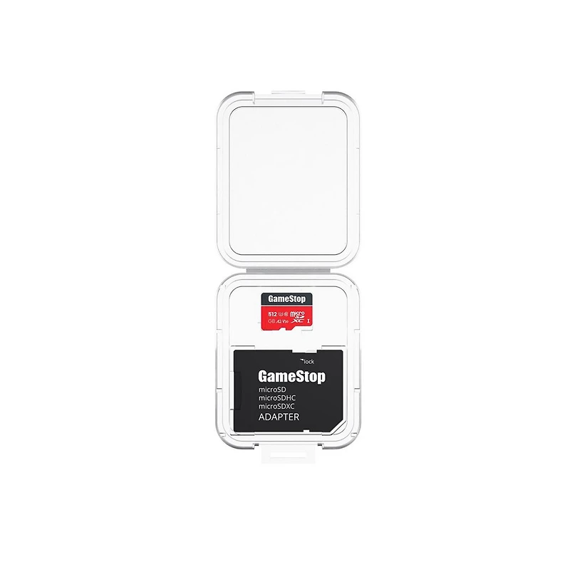 GameStop 512GB U3 Micro SD Card with Adapter 