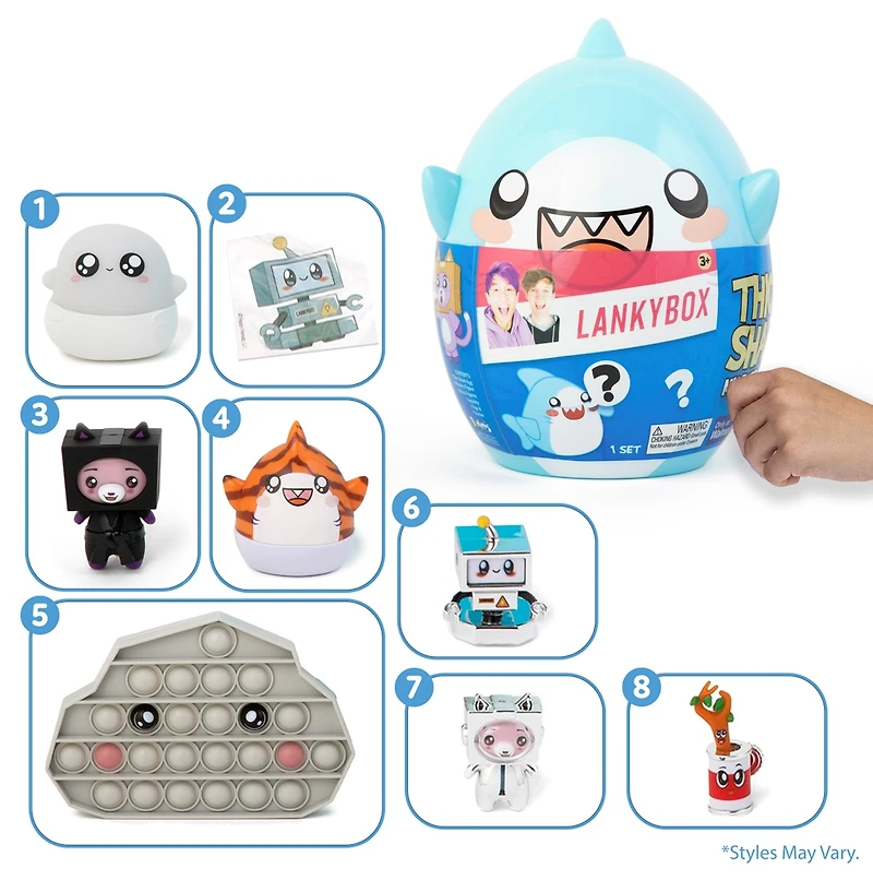 LankyBox Thicc Shark Giant Mystery Egg