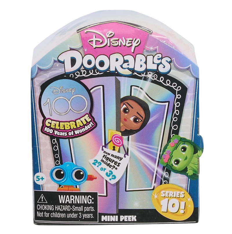Disney Doorables Mini Peek Series 10 (Blind Pack) – One Variation Chosen at Random
