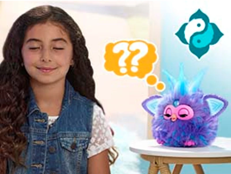 Furby Purple Interactive Toy (English) 