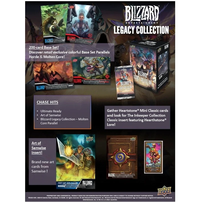 Upper Deck Blizzard Legacy Collection Blaster Box 