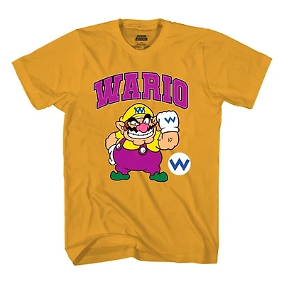 Super Mario: Wario Jaune T-Shirt - M 