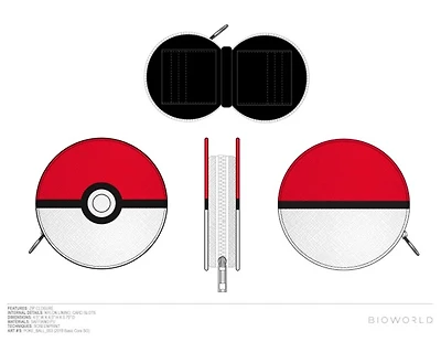 Pokéball Zip Wallet