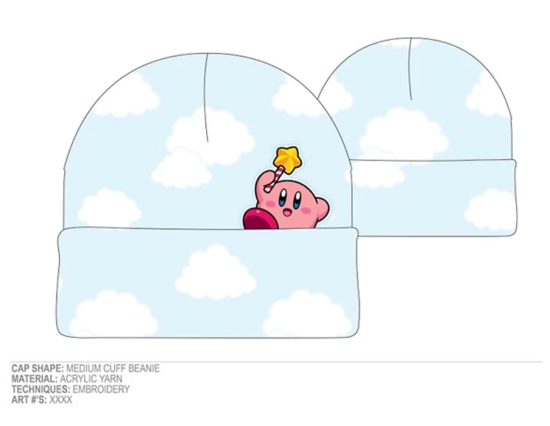 Kirby Cloud Beanie