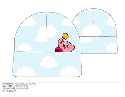 Kirby Cloud Beanie 