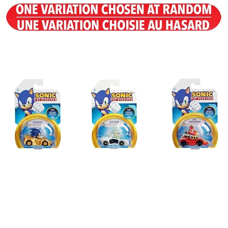 Sonic 1:64 Die Cast Vehicle Assorted Wave 5 – One Variation Chosen at Random