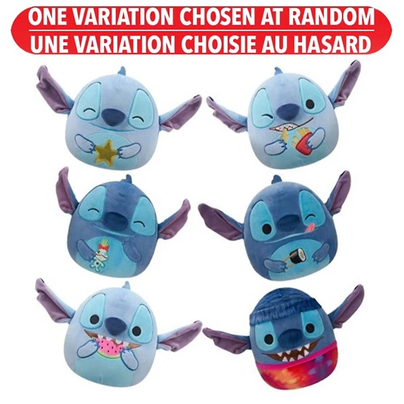 Squishmallow 8-Inch Disney Stitch Assortie – Une variation choisie au hasard