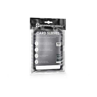 Biogenik Black Yu-Gi-Oh Card Protectors 