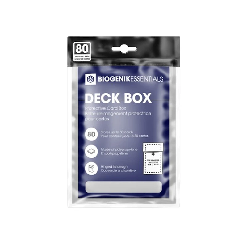 Biogenik Protective Card Box - Blue