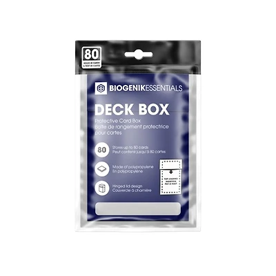 Biogenik Protective Card Box - Blue 