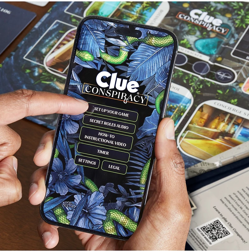 Clue Conspiracy Board Game for Adults and Teens 