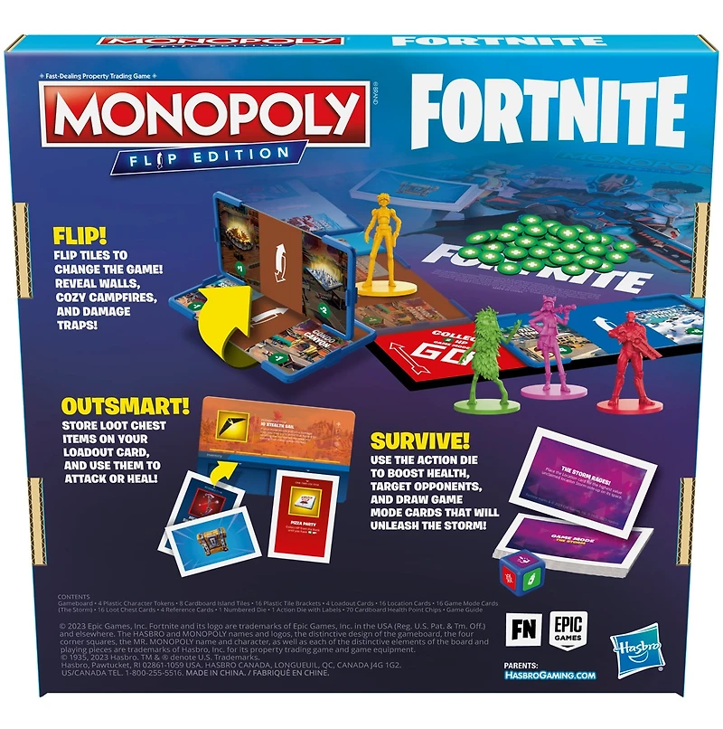 Monopoly Flip Edition: Fortnite 