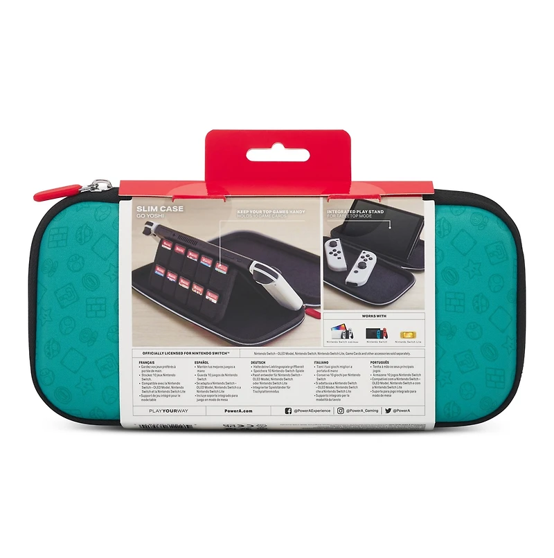 PowerA Slim Case for Nintendo Switch Systems - Go Yoshi 