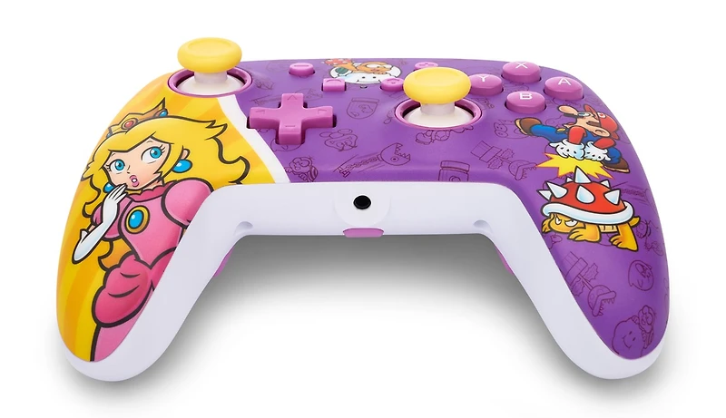 PowerA Enhanced Wired Controller for Nintendo Switch - Princess Peach Battle 