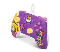 PowerA Enhanced Wired Controller for Nintendo Switch - Princess Peach Battle 