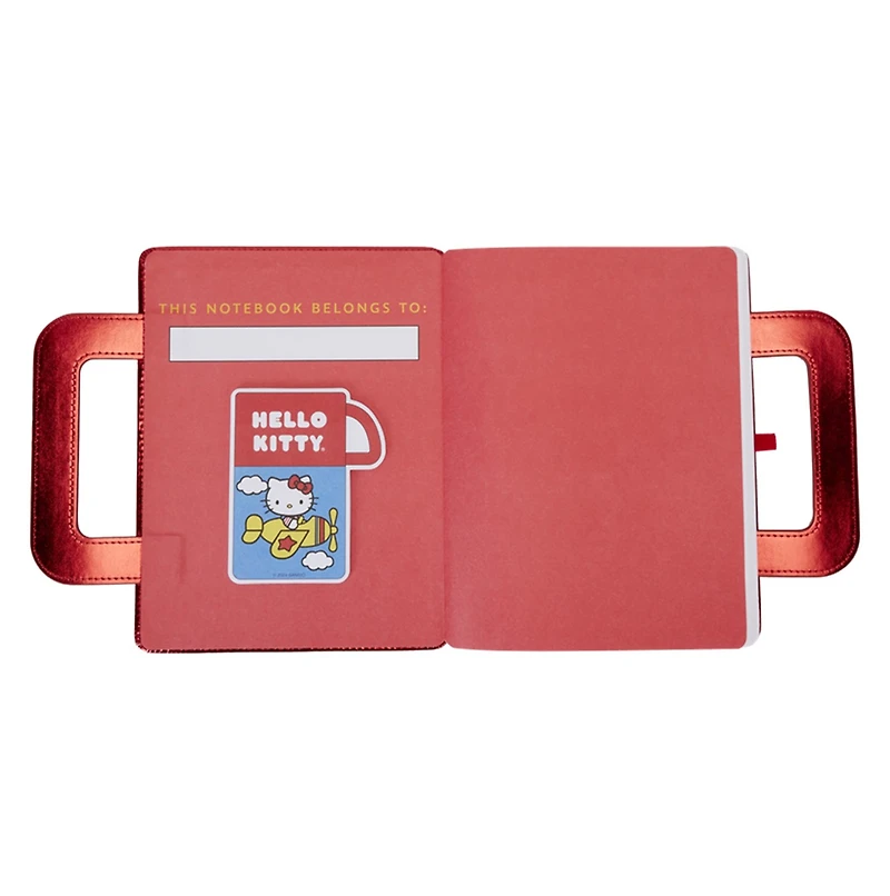 Journal de papeterie métallique pour boîte à lunch du 50e anniversaire de Hello Kitty