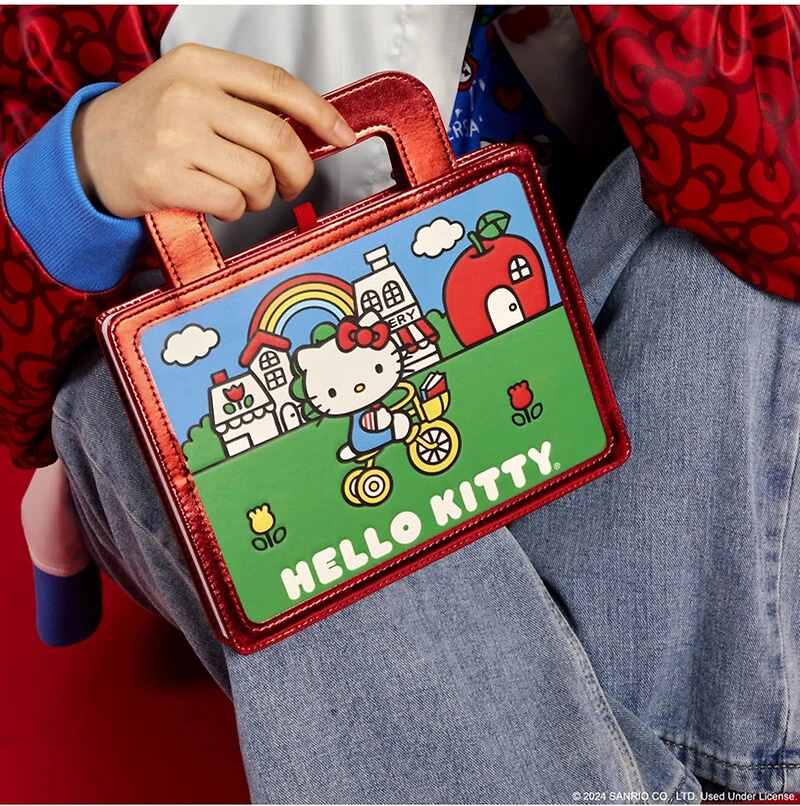 Hello Kitty 50th Anniversary Metallic Lunchbox Stationery Journal