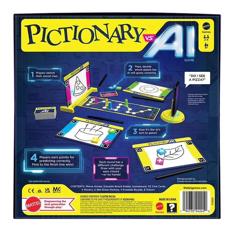 Pictionary vs AI 