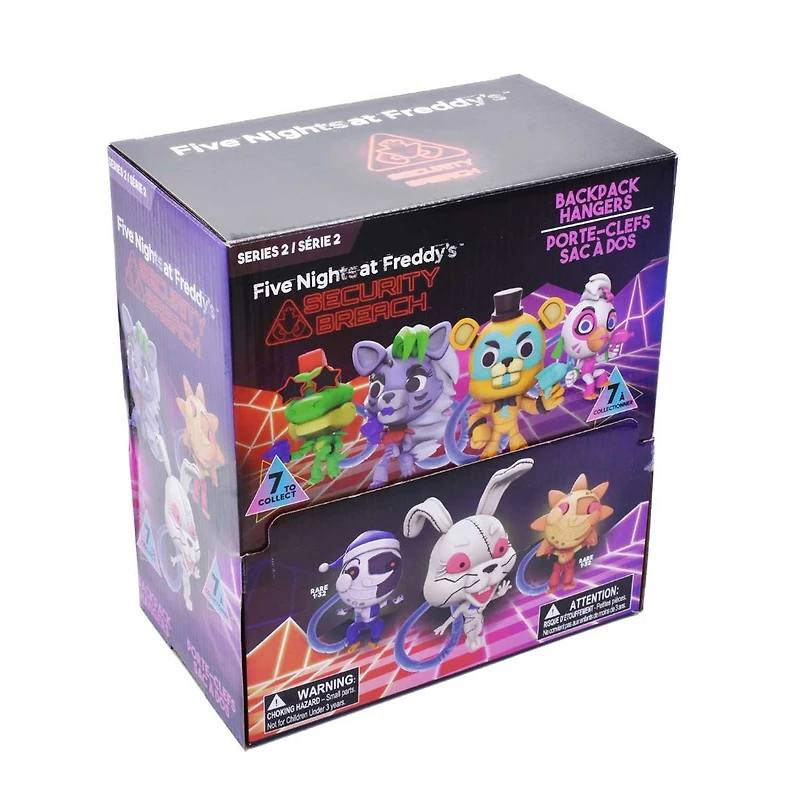 Five Nights at Freddy's Security Breach - Hangers Series 2 (Blind Pack) – One Variation Chosen at Random