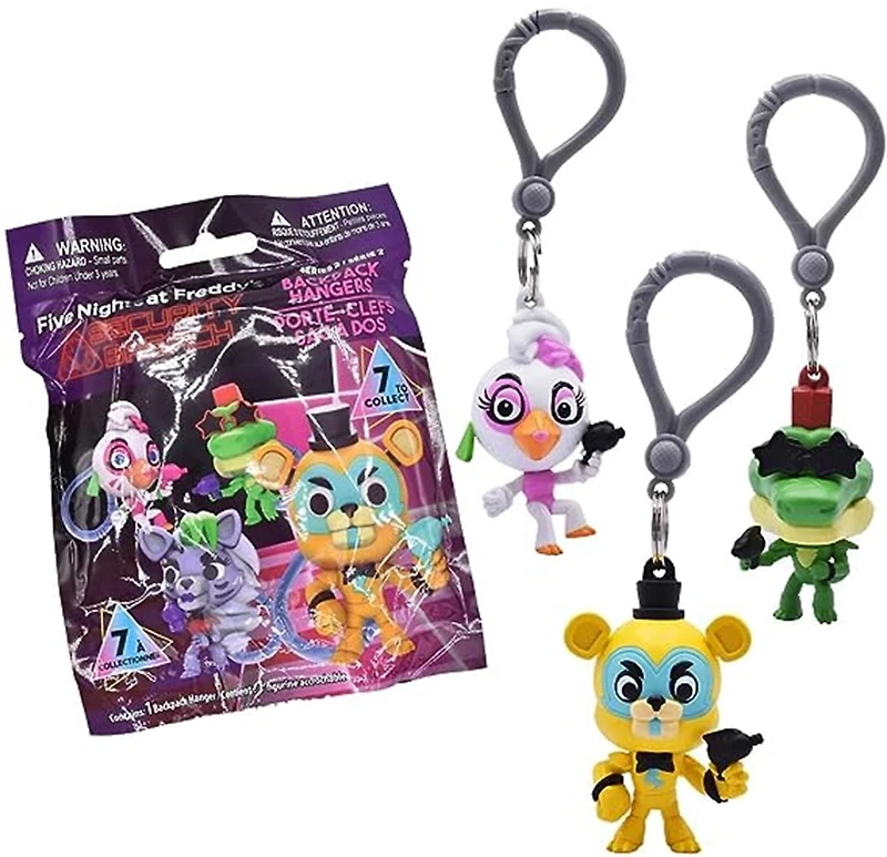 Five Nights at Freddy's Security Breach - Hangers Series 2 (Blind Pack) – One Variation Chosen at Random