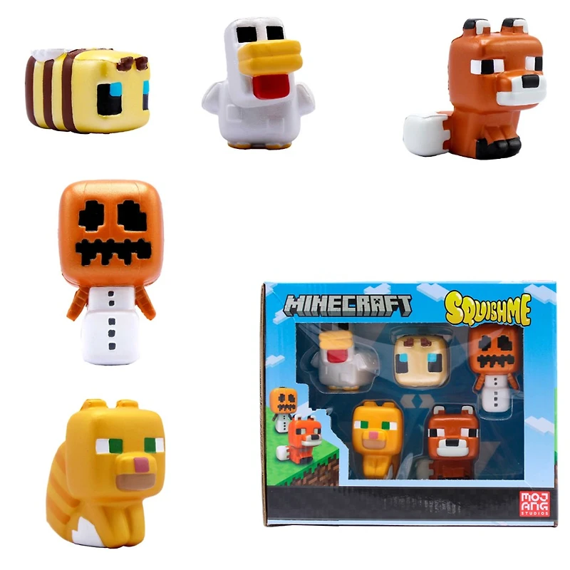 Minecraft Squish Me Collectors Box  