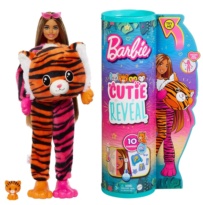 Cutie Reveal Barbie Series Assorted – One Variation Chosen at Random