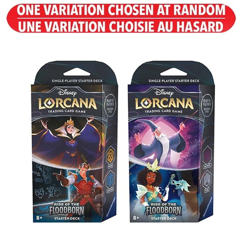 Lorcana Started Deck Wave 2 - Rise of the Floodborn – Une variation choisie au hasard