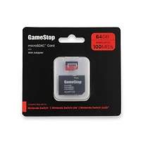 GameStop 64GB U3 Micro SD Card with Adapter 