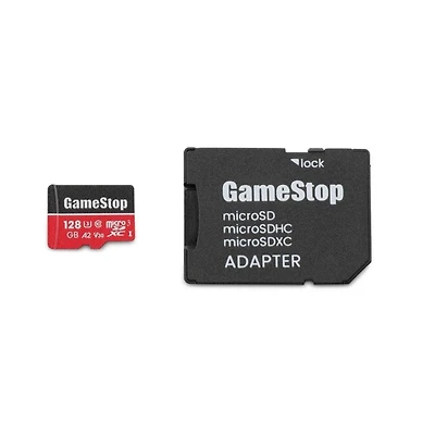 GameStop 128GB U3 Micro SD Card with Adapter 