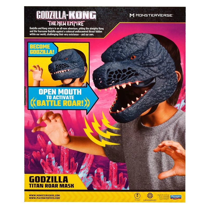 Godzilla X Kong - Godzilla Interactive Mask 