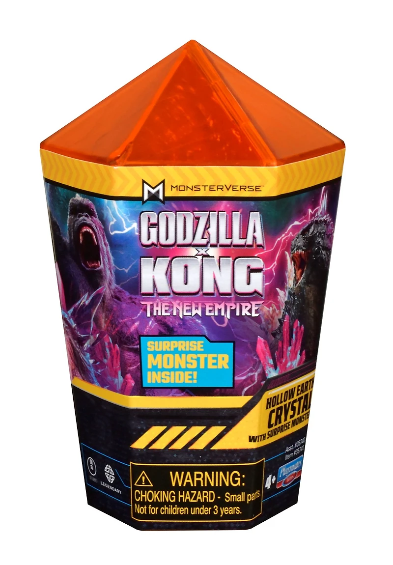 Godzilla X Kong - Hollow Earth Crystal W/ 2" Mini Figure Surprise – One Variation Chosen at Random