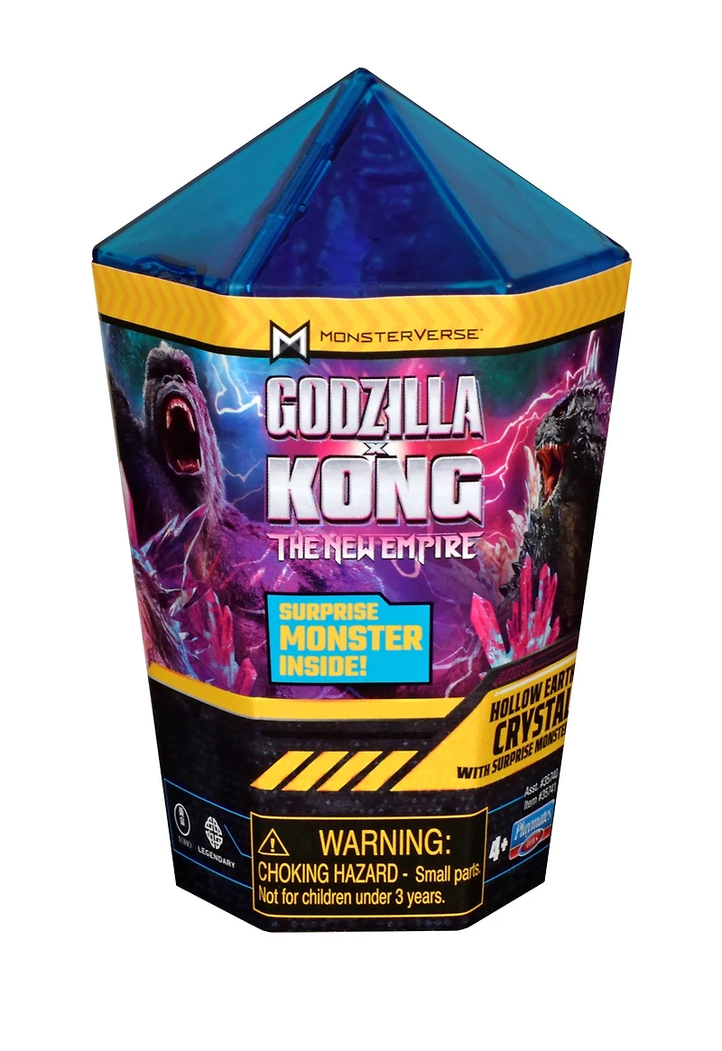 Godzilla X Kong - Hollow Earth Crystal W/ 2" Mini Figure Surprise – One Variation Chosen at Random