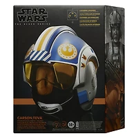 Star Wars The Black Series: Carson Teva Premium Electronic Helmet 