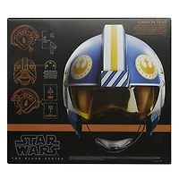 Star Wars The Black Series: Carson Teva Premium Electronic Helmet 