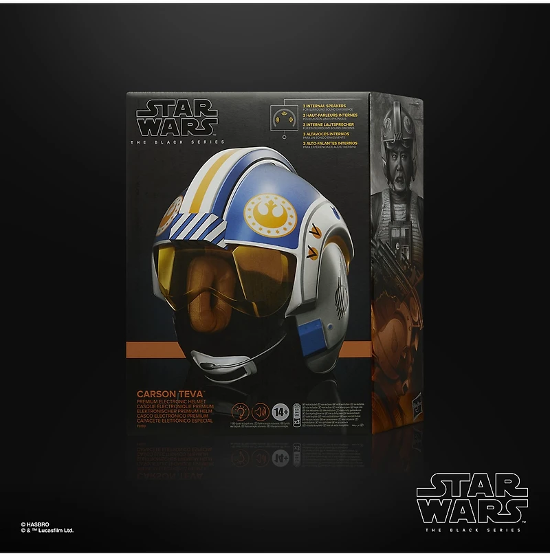 Star Wars The Black Series: Carson Teva Premium Electronic Helmet