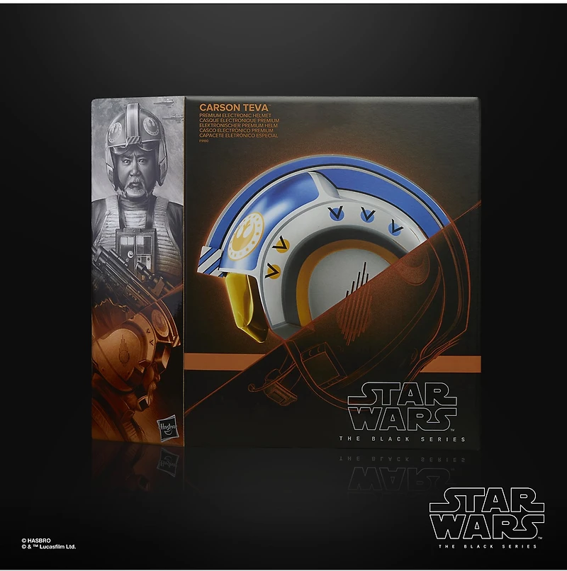 Star Wars The Black Series: Carson Teva Premium Electronic Helmet