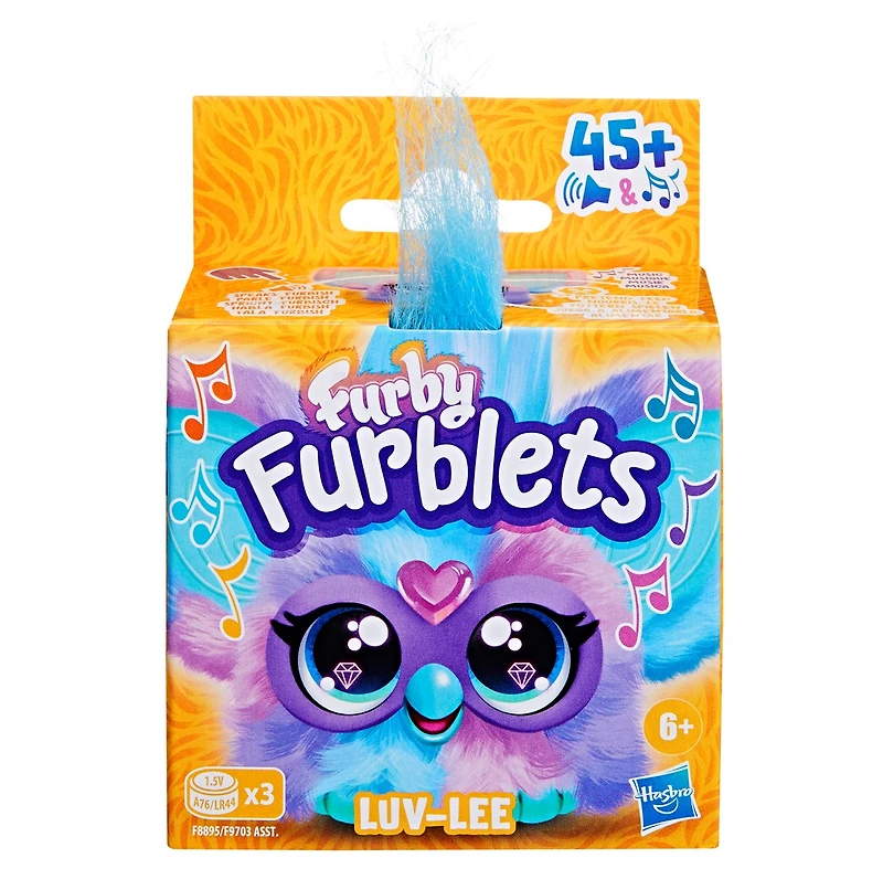 Furby Furblets Mini Electronic Plush Toy Assorted  – One Variation Chosen at Random