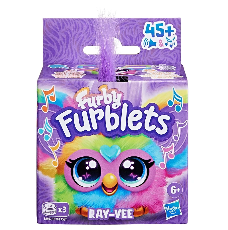 Furby Furblets Mini Electronic Plush Toy Assorted  – One Variation Chosen at Random