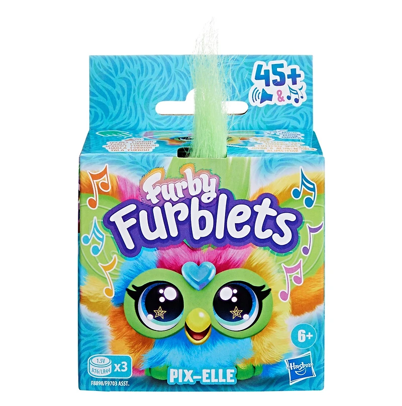 Furby Furblets Mini Electronic Plush Toy Assorted  – One Variation Chosen at Random