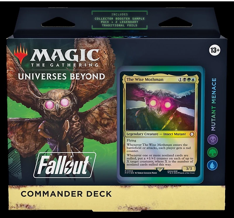 Magic the Gathering Universes Beyond: Fallout - Commander Deck – One Variation Chosen at Random