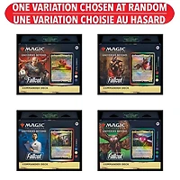 Magic the Gathering Universes Beyond: Fallout - Commander Deck – Une variation choisie au hasard