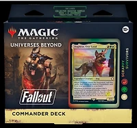 Magic the Gathering Universes Beyond: Fallout - Commander Deck – One Variation Chosen at Random