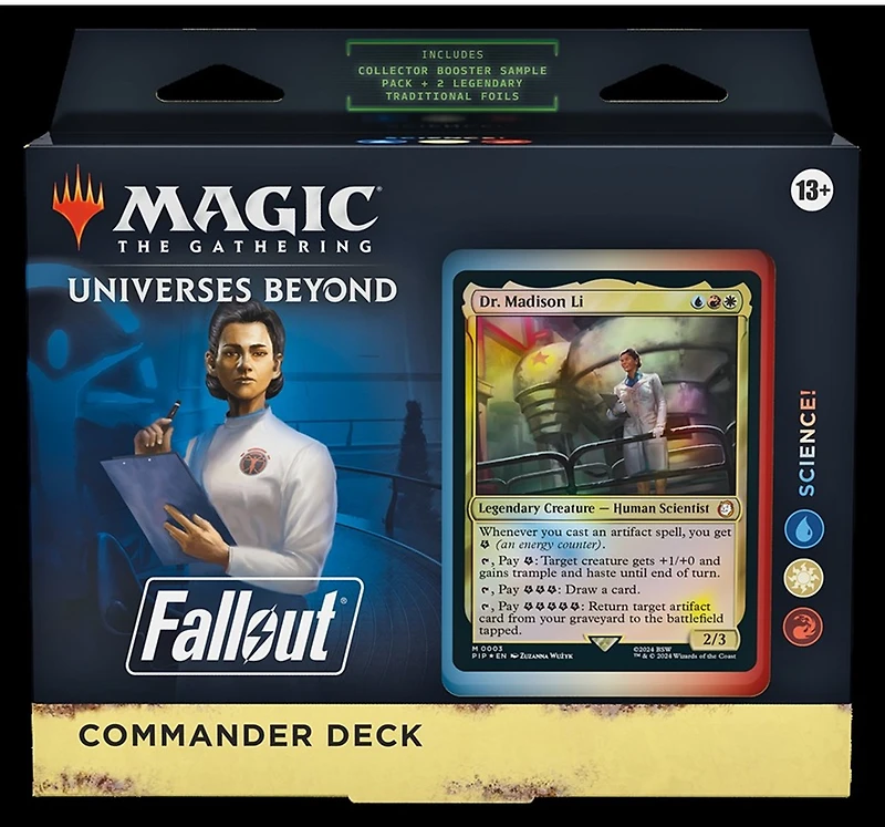 Magic the Gathering Universes Beyond: Fallout - Commander Deck – One Variation Chosen at Random