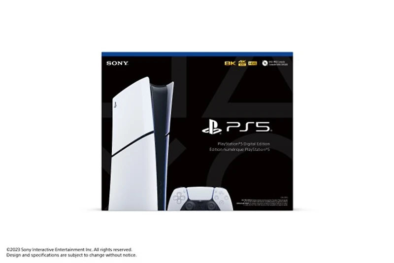 PlayStation 5 édition numérique (Slim) - Pré-Joué (disponible en magasin seulement)