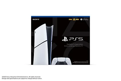 PlayStation 5 édition numérique (Slim) - Pré-Joué (disponible en magasin seulement)